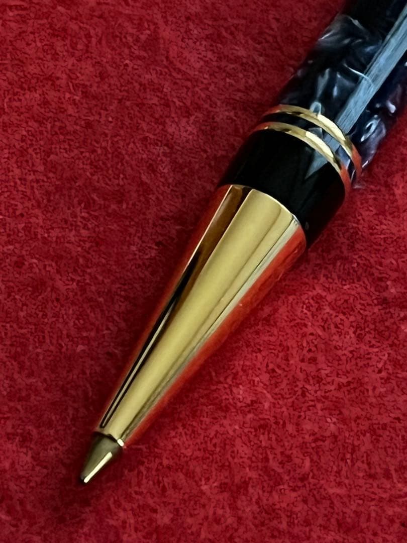 パーカーボールペン デュオフォールド‼️綺麗‼️木製専用ケース入‼️ネーム刻印あり