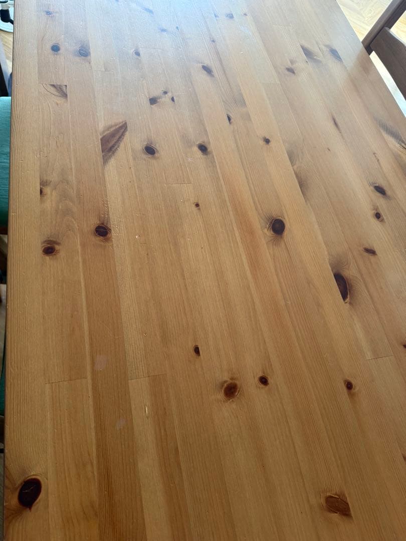 【静岡引取り限定】IKEA ヨックモック　ダイニングテーブル　イス4脚セット