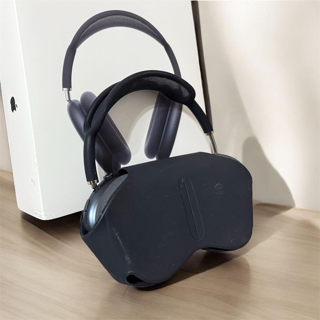 中古 美品 AirPodsMax 第二世代ミッドナイト キズあり保証残りあり