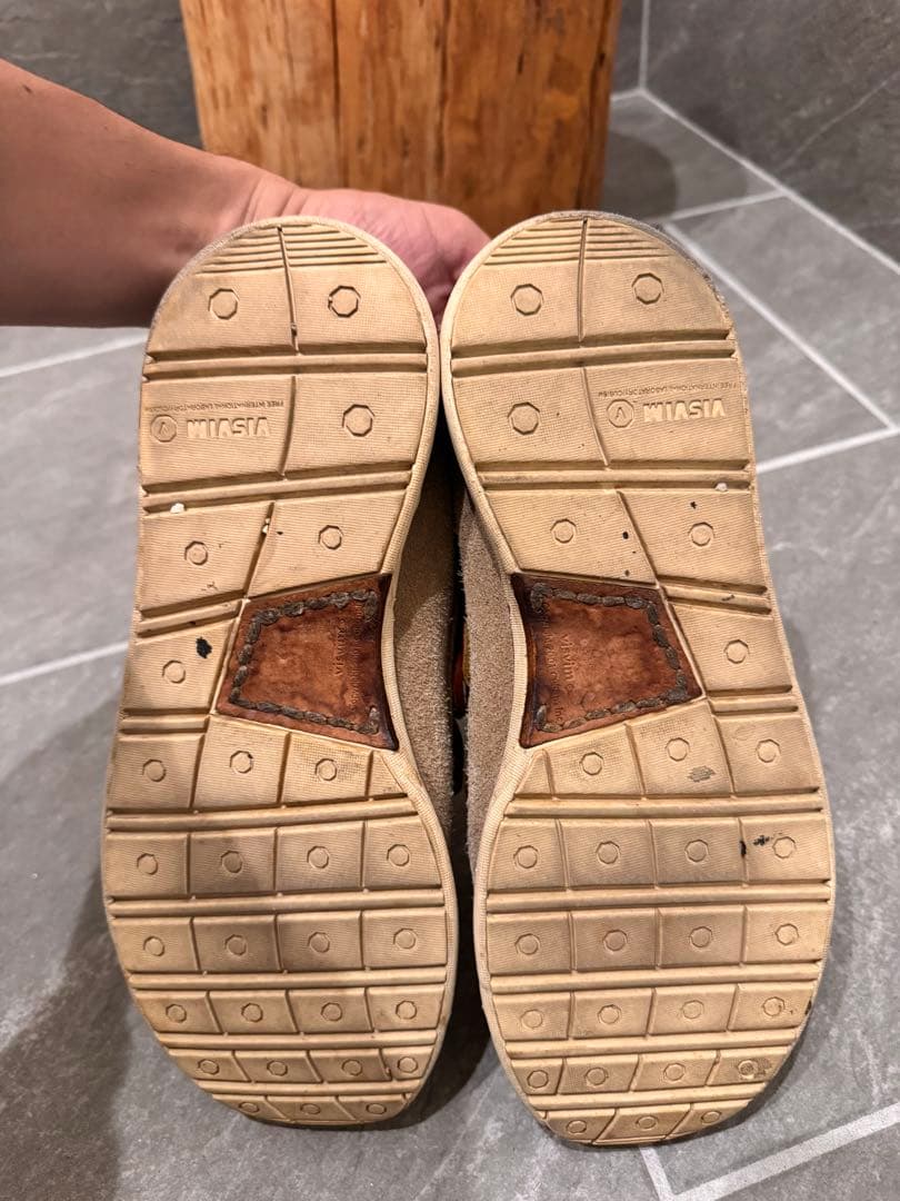 visvim デッキシューズ モカシン　HOCKNEY 2 EYE FOLK