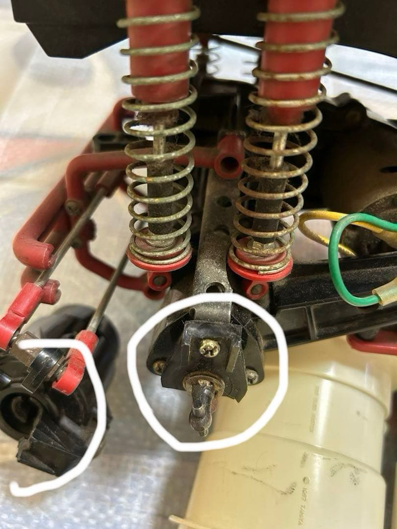 タミヤ　クラッドバスター車体とホイールのみ　ジャンク