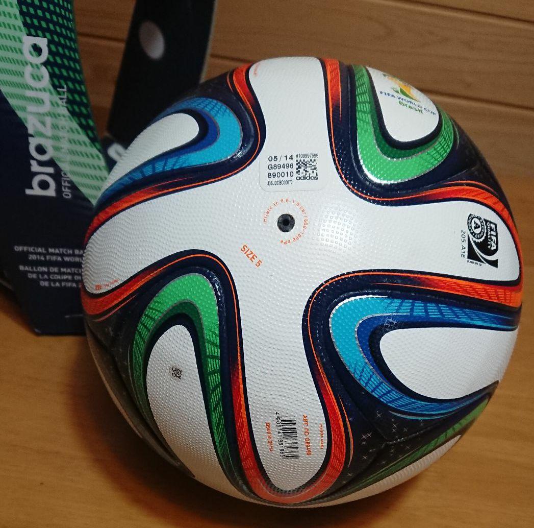 アディダスadidasブラジルワールドカップサッカーSOCCERボールサイズ5