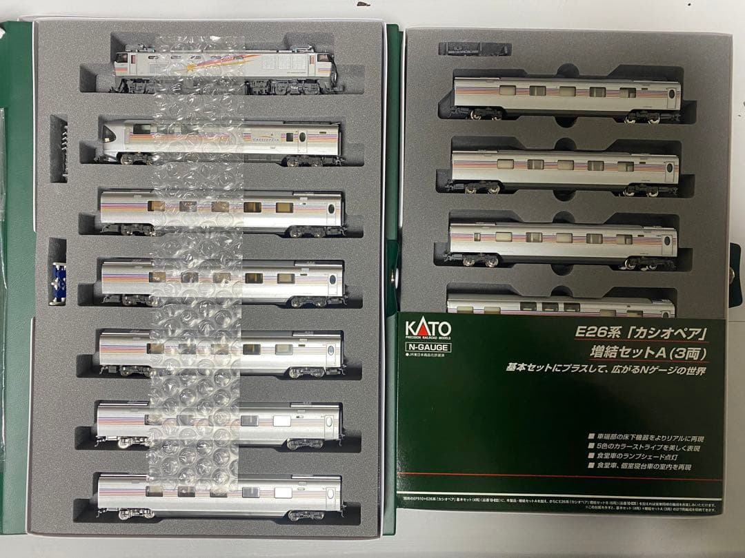 KATO E26系 カシオペア EF510 電気機関車 寝台