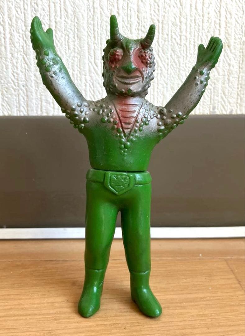 バンダイ　 仮面ライダー　カメレオン男　ミニサイズ　ソフビ　公開当時品