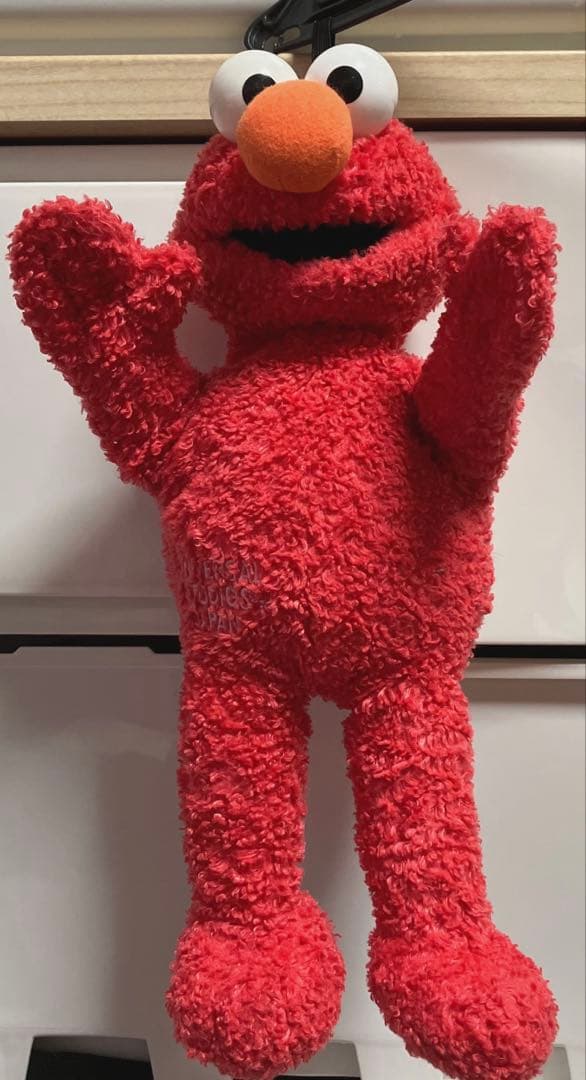 セサミストーリート エルモ 非売品ぬいぐるみ UFJパペット