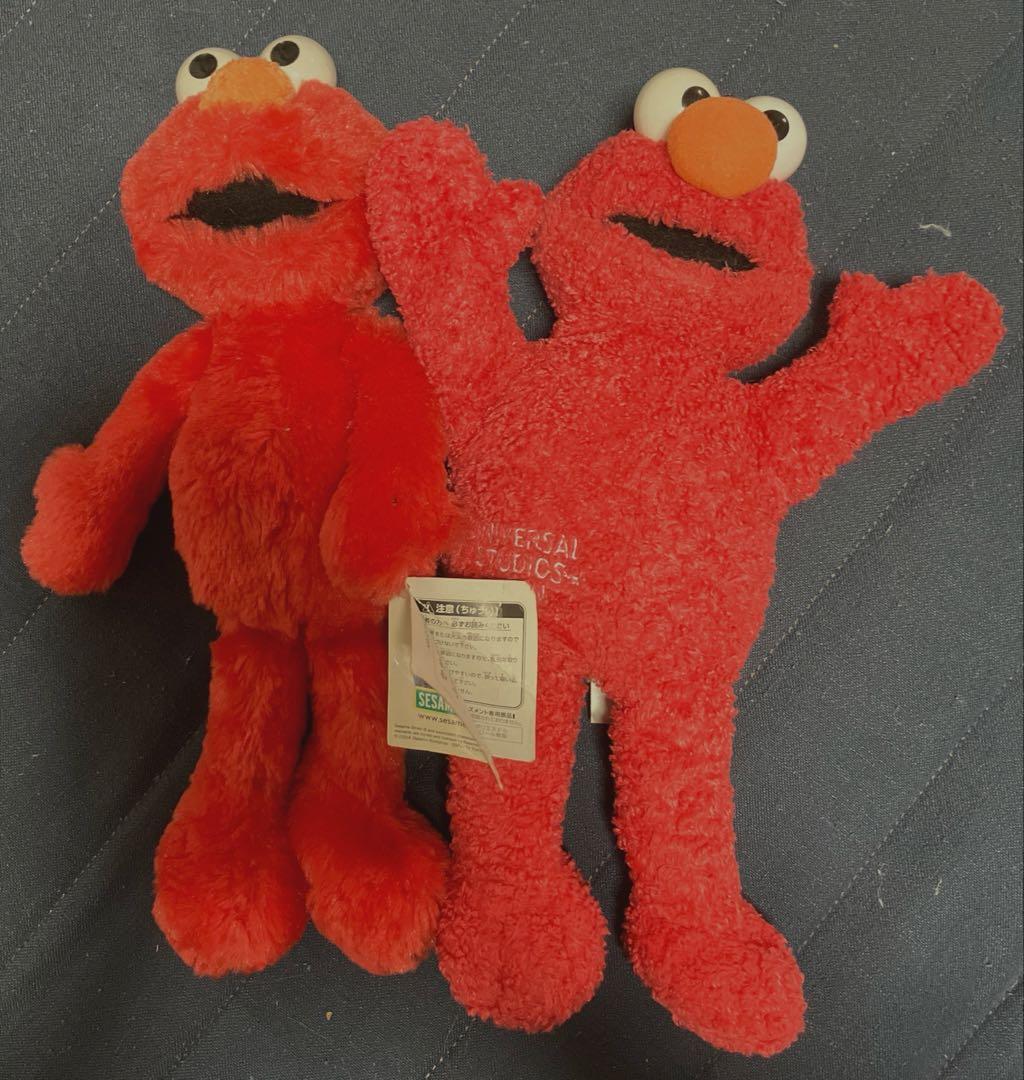 セサミストーリート エルモ 非売品ぬいぐるみ UFJパペット