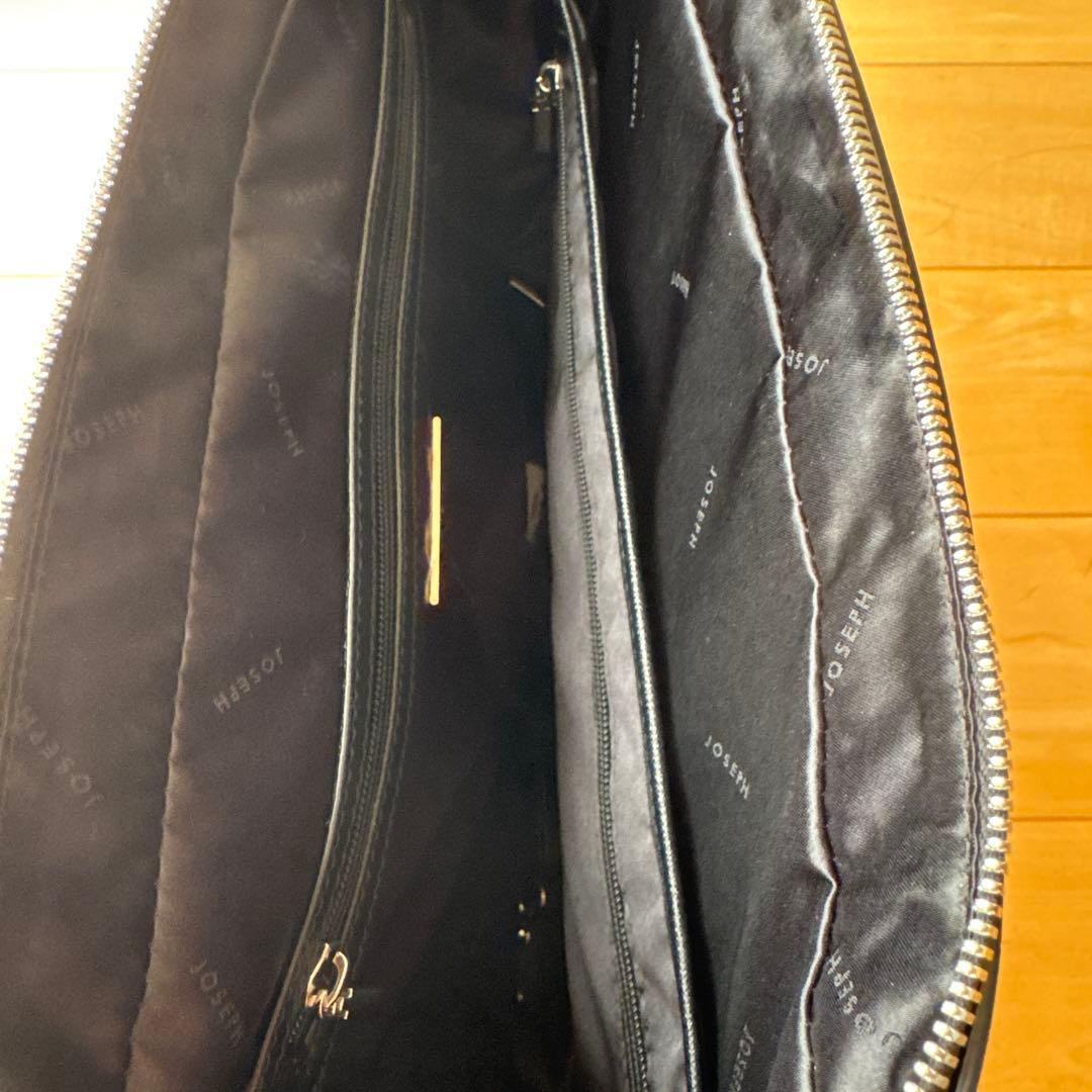 値下げ！【新品未使用】JOSEPH ビジネスバッグ 黒　A4収納可能