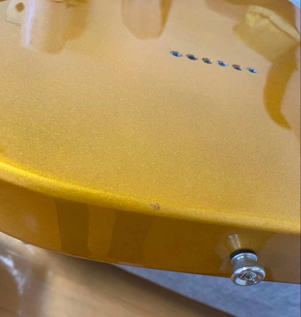 プレイテック PlayTech テレキャスター　綺麗なゴールド