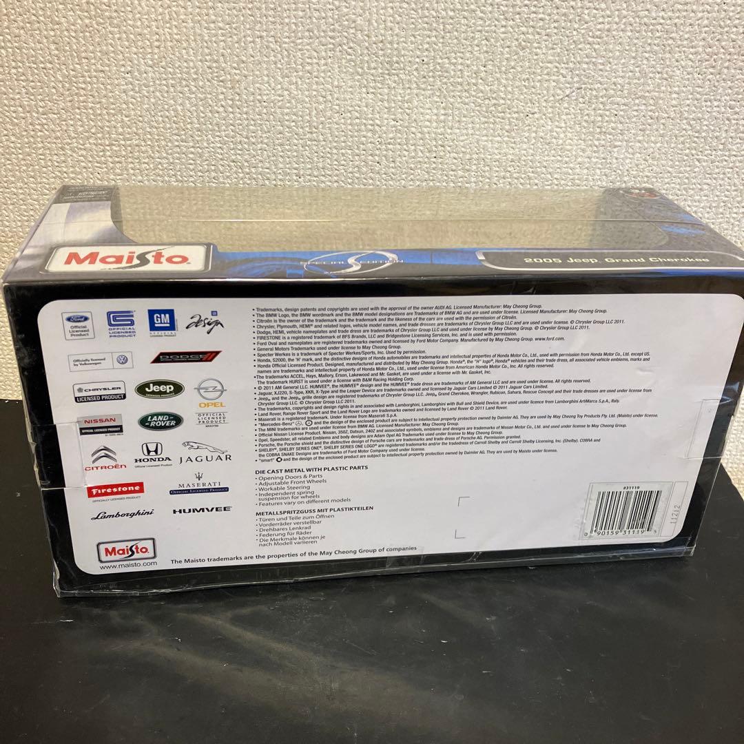 2005 Jeep Grand Cherokee Maistoダイキャスト