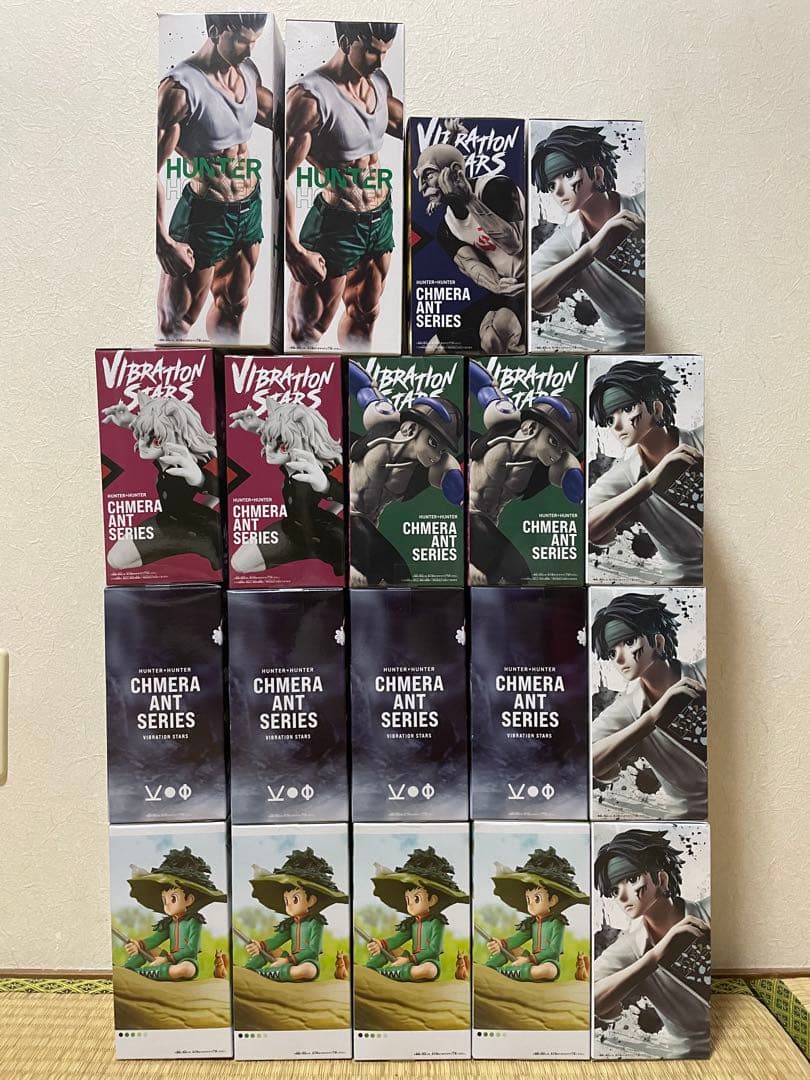 ハンターハンター VIBRATION STARS ゴン クロロ フィギュア 19 HUNTER