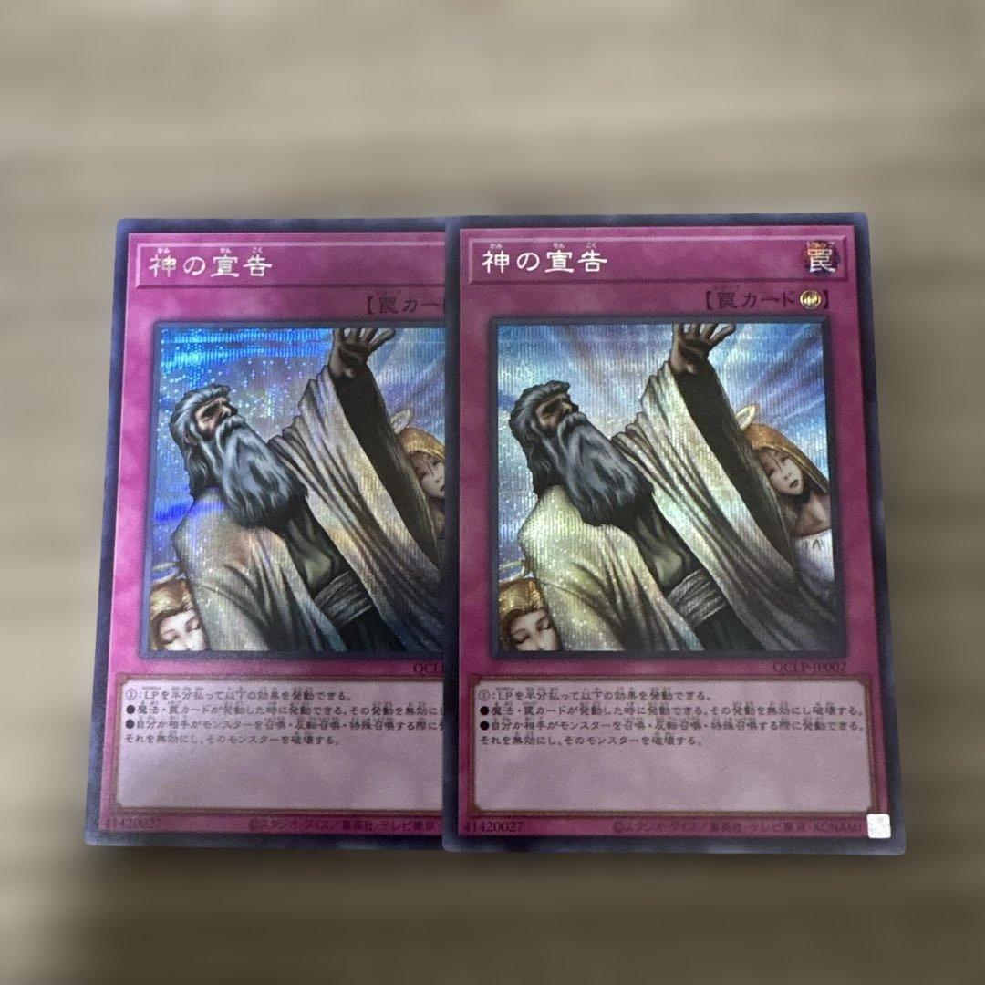 神の宣告シク2枚 - メルカリ
