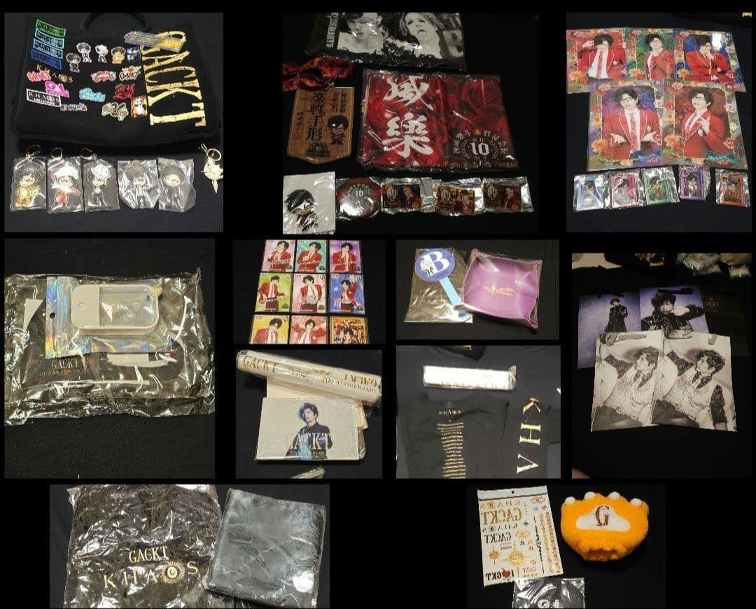 限定値下げ中！ GACKT グッズ　まとめ売り！ GACKT ANNIVERSARY-大魔王生誕祭2023-」オフィシャルグッズ販売開始の