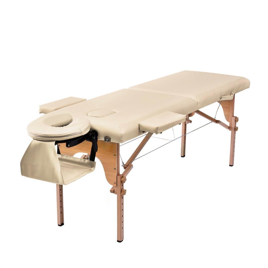 軽量木製折りたたみベッド EB-03（キャリーバッグ付）（ダークブラウン