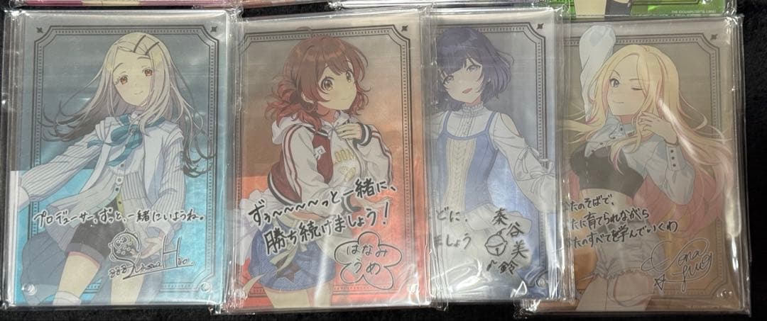 学園アイドルマスター 公式サイン＆メッセージパネル 全種セット 新品