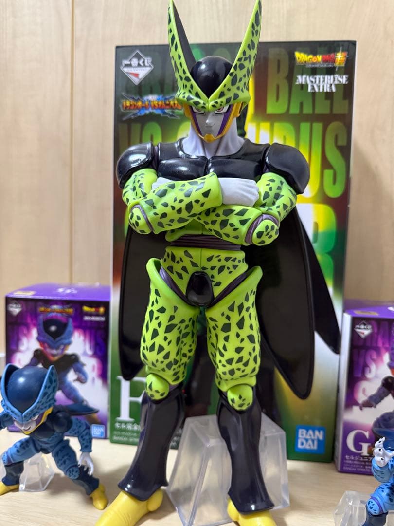 1番くじドラゴンボール セル完全体 セルジュニア2体フィギュア セット