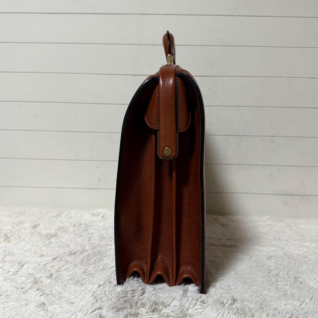 ⭐️美品⭐️　プラテージ　ビジネスバッグ　ダレスバッグ　ドクターバッグ　茶