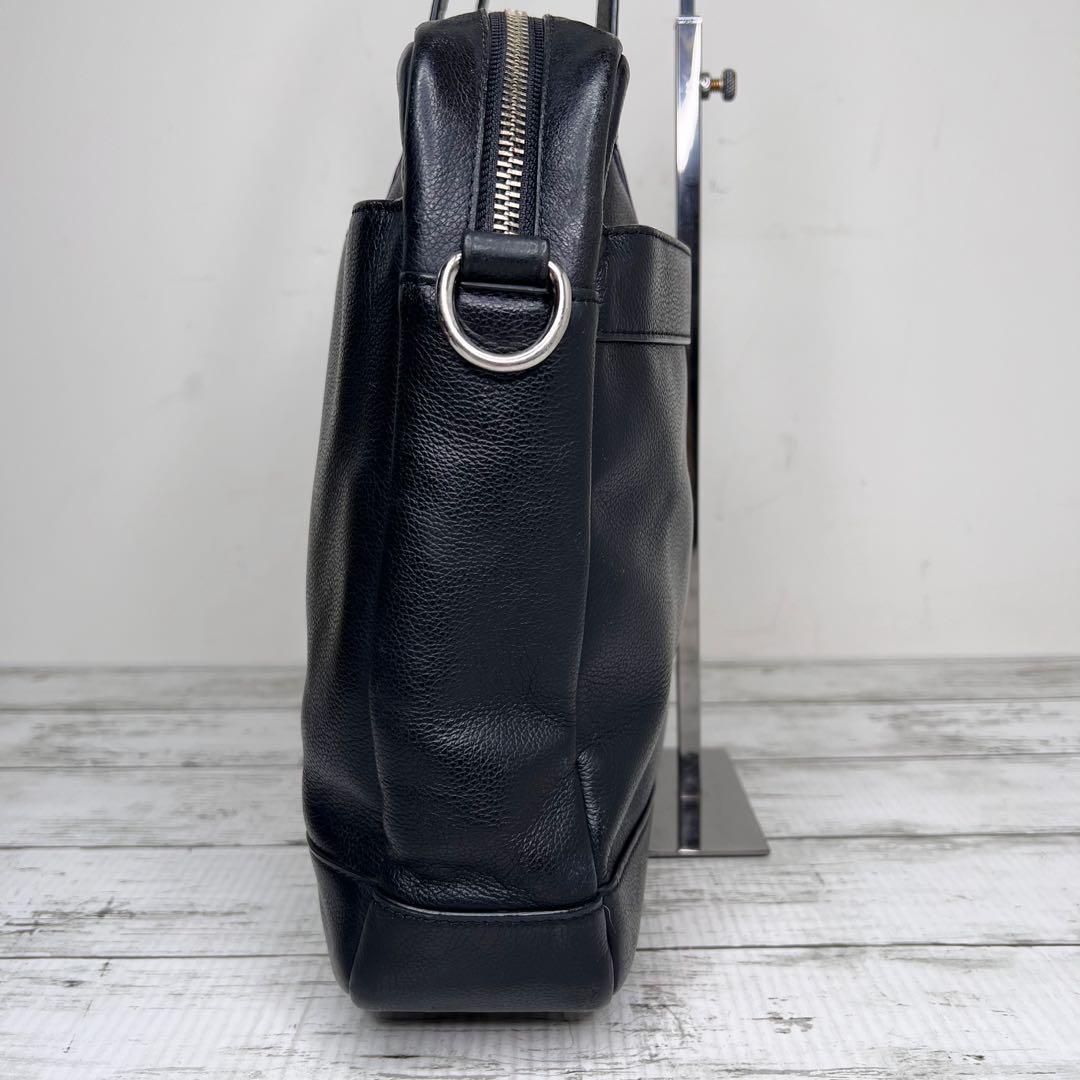 COACH コーチ レザー 2way ビジネスバッグ ショルダーバッグ