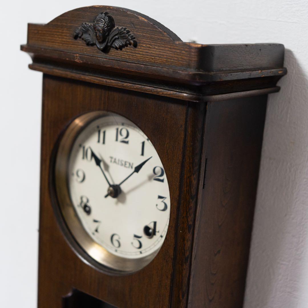TAISEN 振り子時計　昭和レトロ　オーバーホール済　動作品