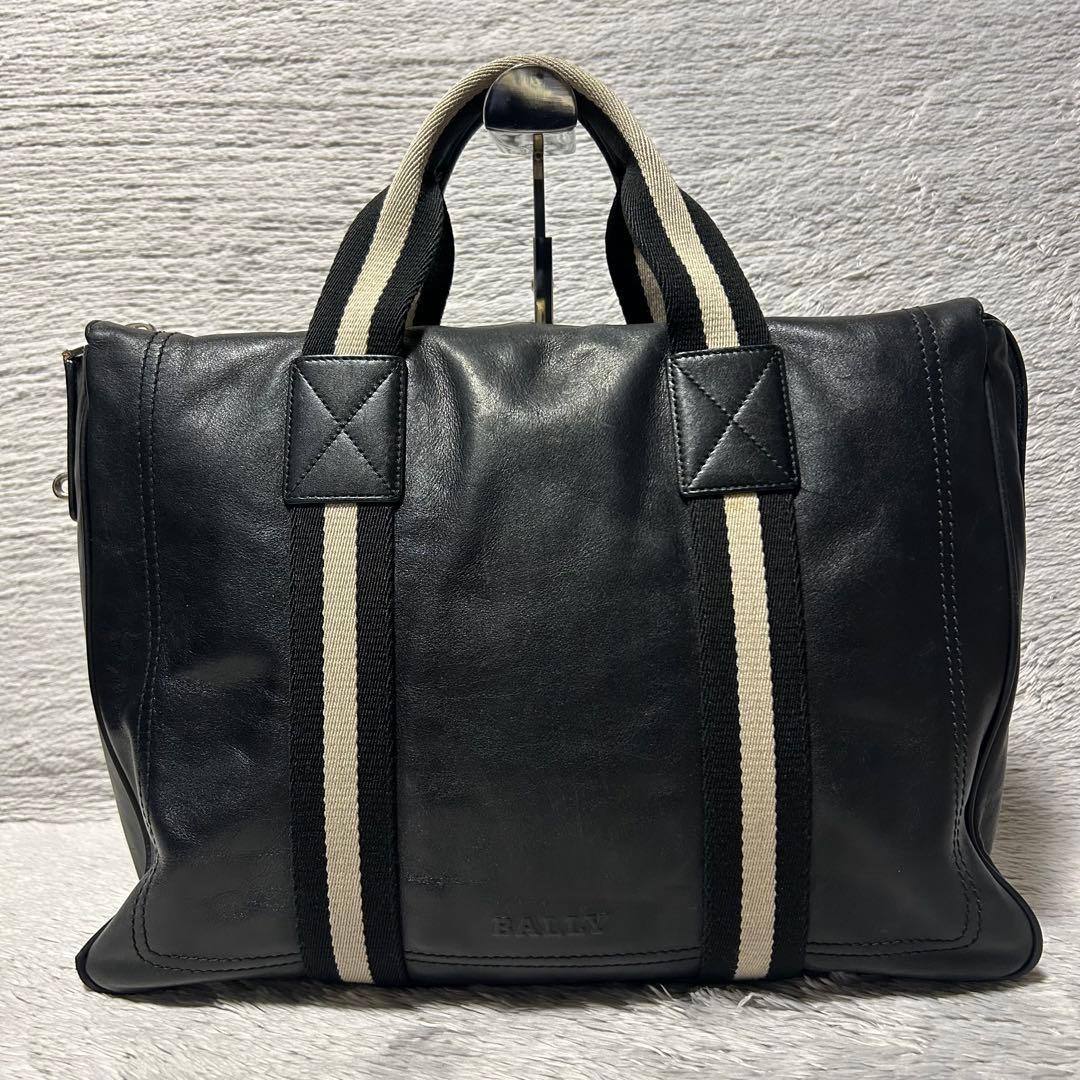 BALLY バリー　ビジネスレザーバッグ　ブリーフケース　レザーバッグ　黒