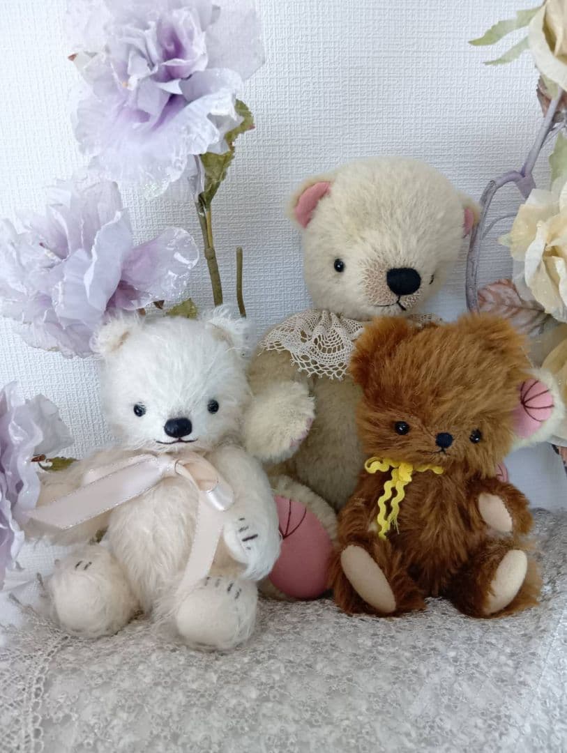 テディベア 作家様 3体セット