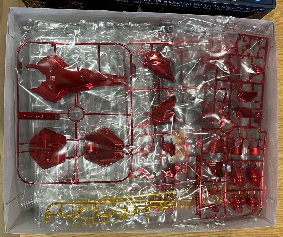 HG νガンダム VS サザビー(宿命の対決セット) (スペシャルコーティング)