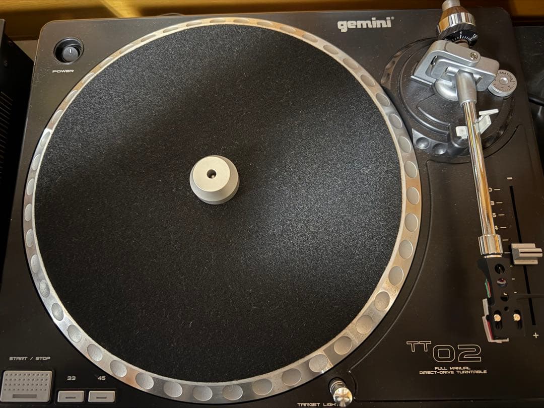 ジェミニ gemini TT02 ターンテーブル 2つ ジェミニ gemini TT02