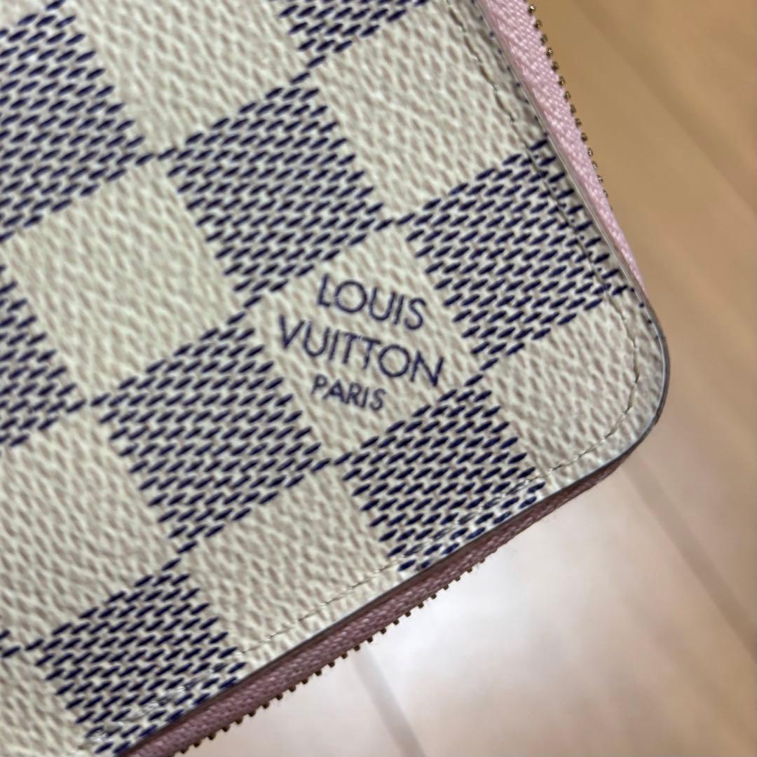 ルイヴィトン ダミエアズール　ジッピー　ケース　パース