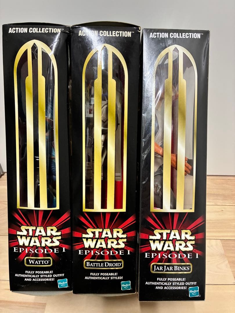 Star Wars スターウォーズEpisode I 12インチ　3体セット