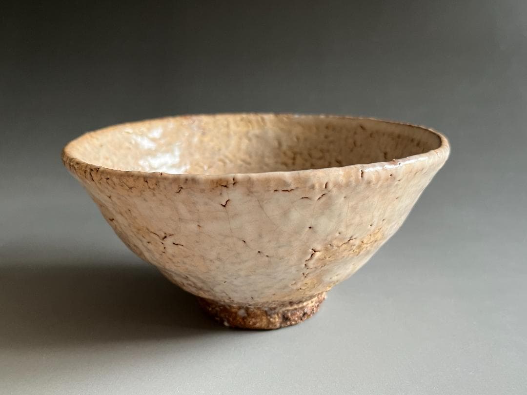 抹茶碗 萩 井戸 波多野善蔵作 茶道具 茶道具 抹茶茶碗 萩焼 波多野善蔵作