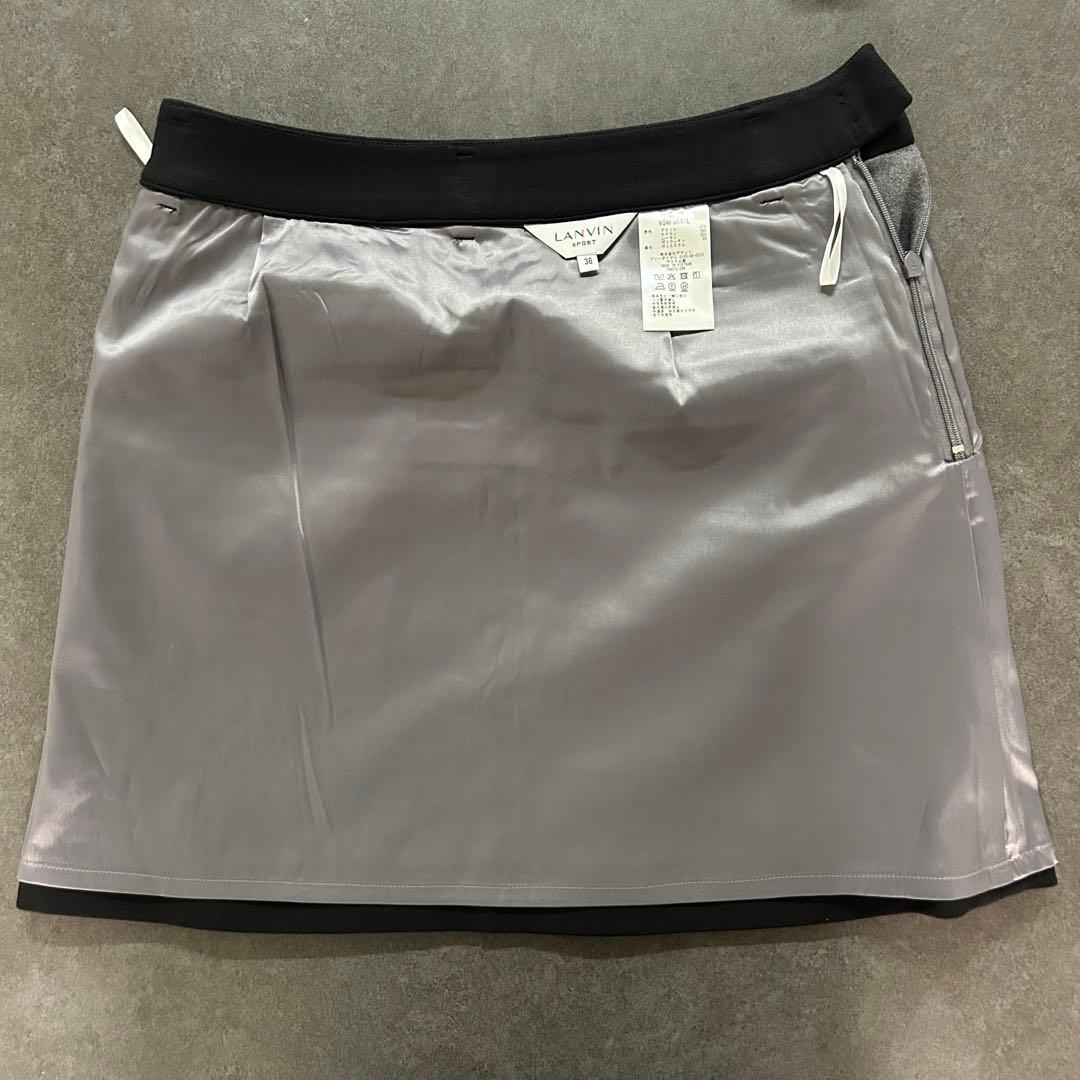 【美品】ランバン スポール カラーブロックスカート サイズ38 Mサイズ