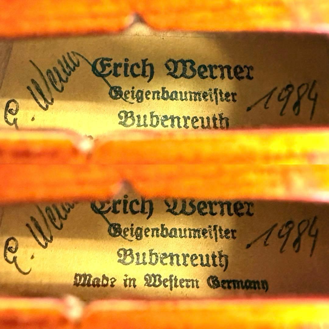 【希少】Erich Werner ドイツ製 バイオリン4/4