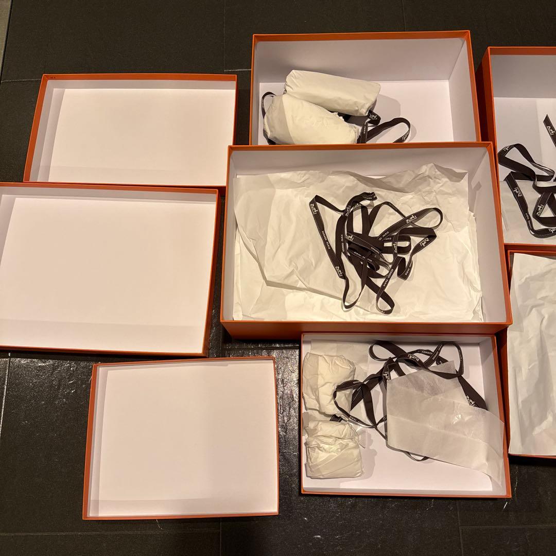 美品 エルメス空箱&保存袋セット