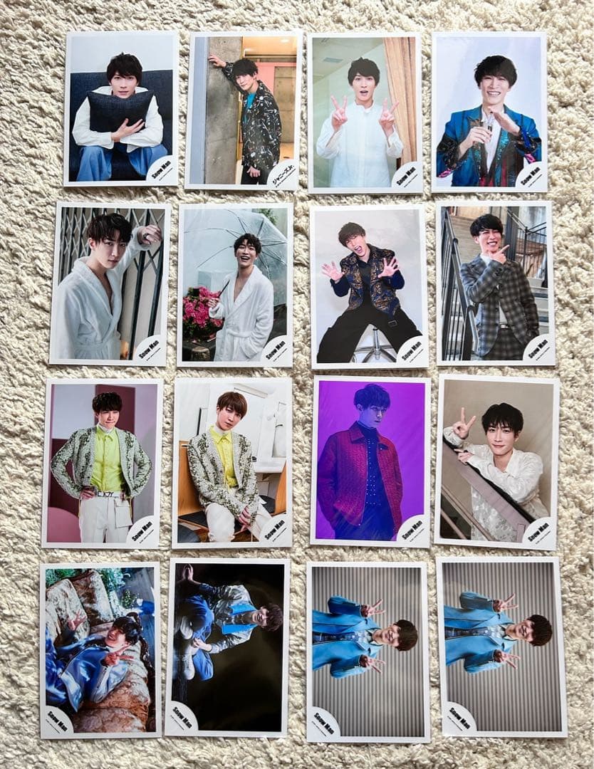 1〜5.渡辺翔太 公式写真(79枚セット)