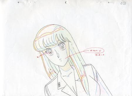 こちら葛飾区亀有公園前派出所の劇場映画作品で実際に使用されたセル画