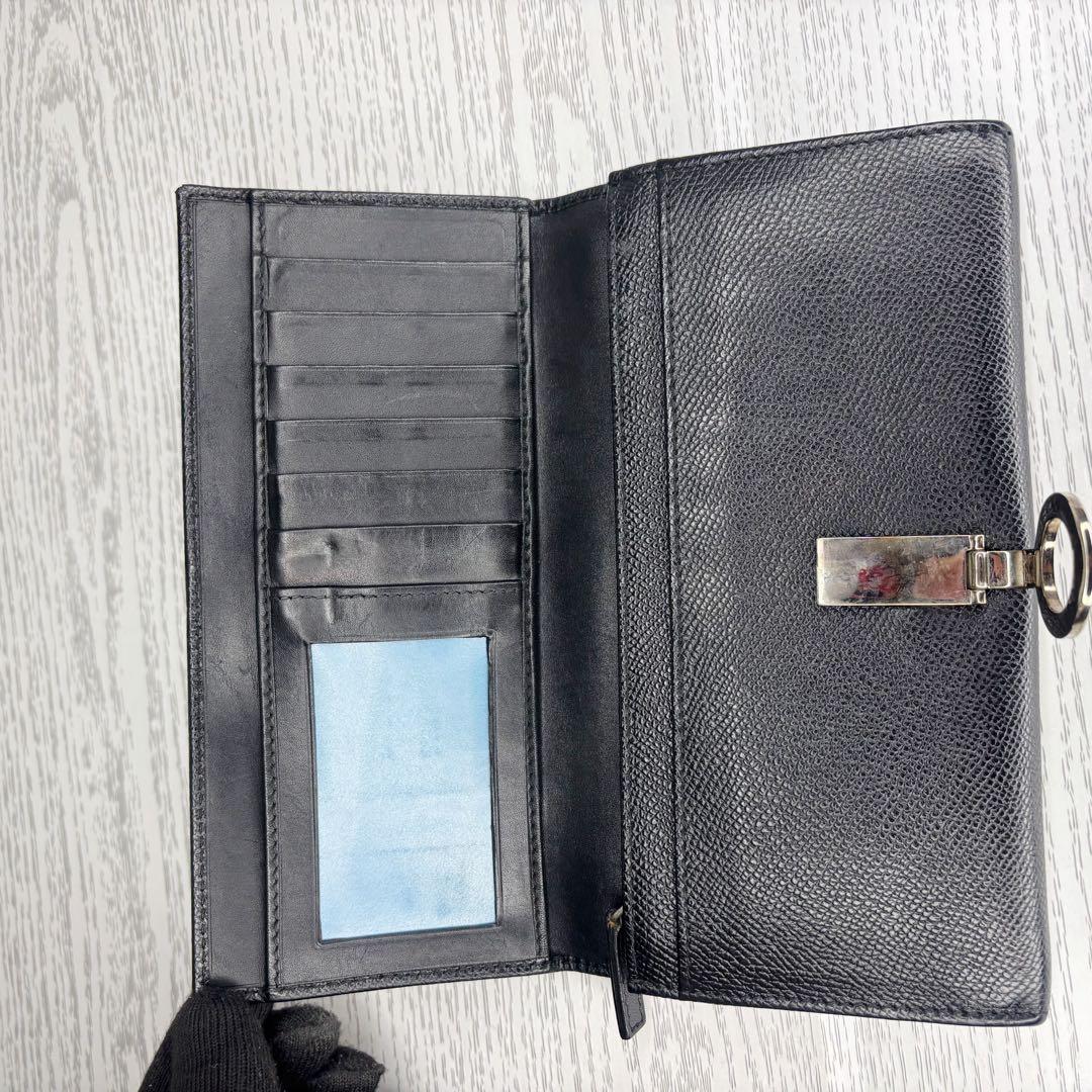 美品　BVLGARI ブルガリ　長財布　二つ折り　S8038