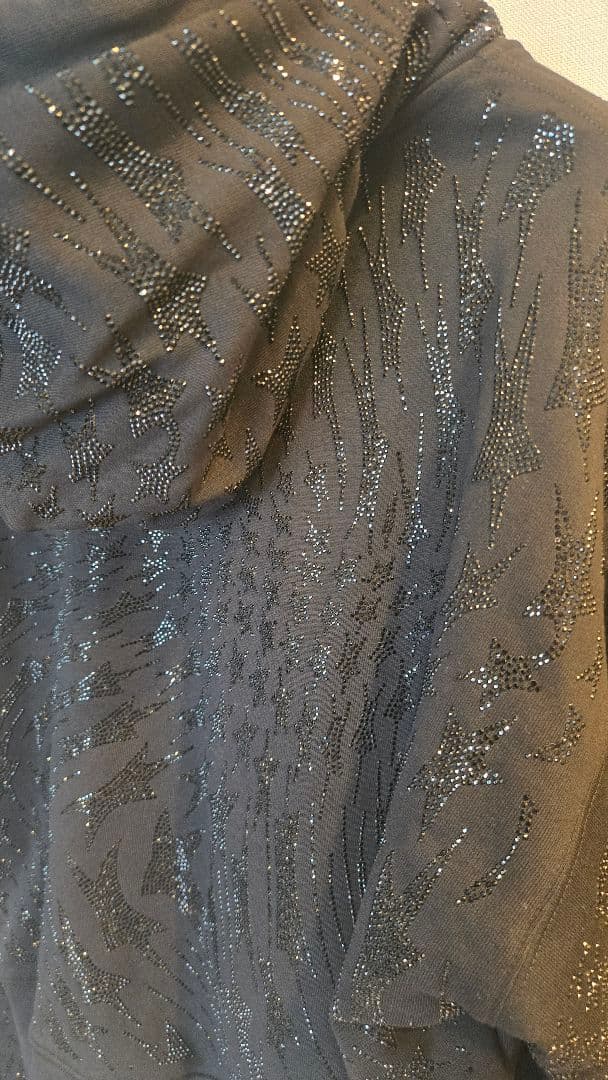 新品未使用　H＆M　×　ミュグレー（Mugler）ラインストーン　パーカー　M