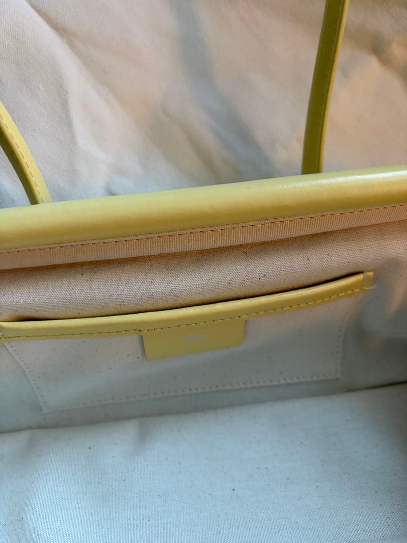 ＜OSOI＞BOAT WIDE MINIバッグ イエロー ショルダーバッグ