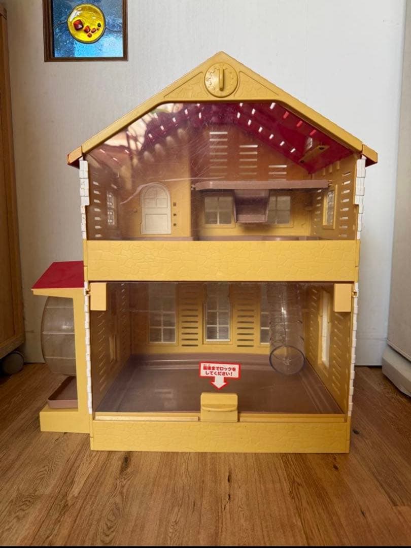 ハムスター　ケージ　わんぱくハイツ　ハムスターハウス 【廃盤レア】 ハムスター ケージ わんぱくハイツ ハムスターハウス 【廃盤レア】