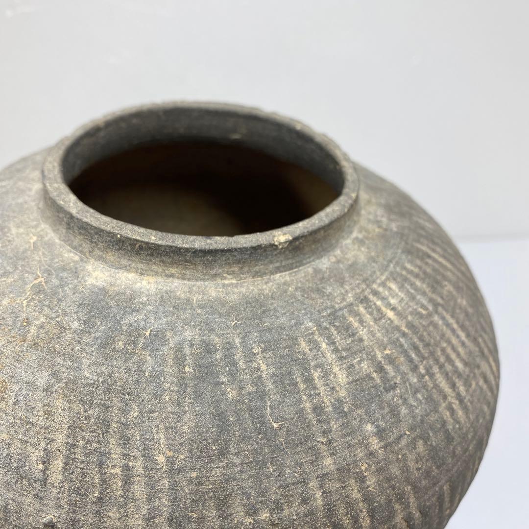 古代　韓国　新羅土器　高さ約23.5㎝　タカサ　東さ7-0304①