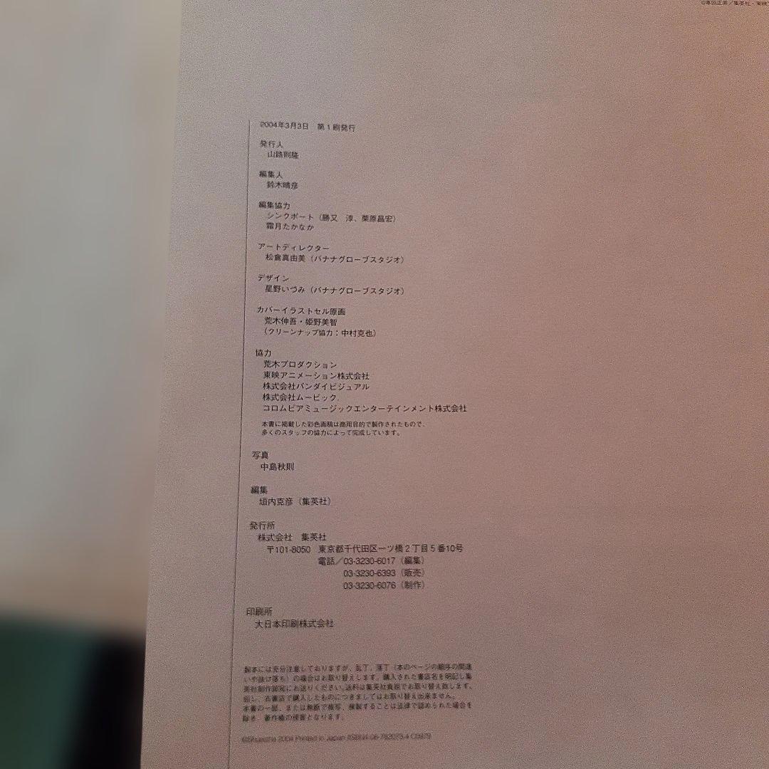 レア物　聖闘士星矢　荒木伸吾&姫野美智　ILLUSTRATIONS 光　画集