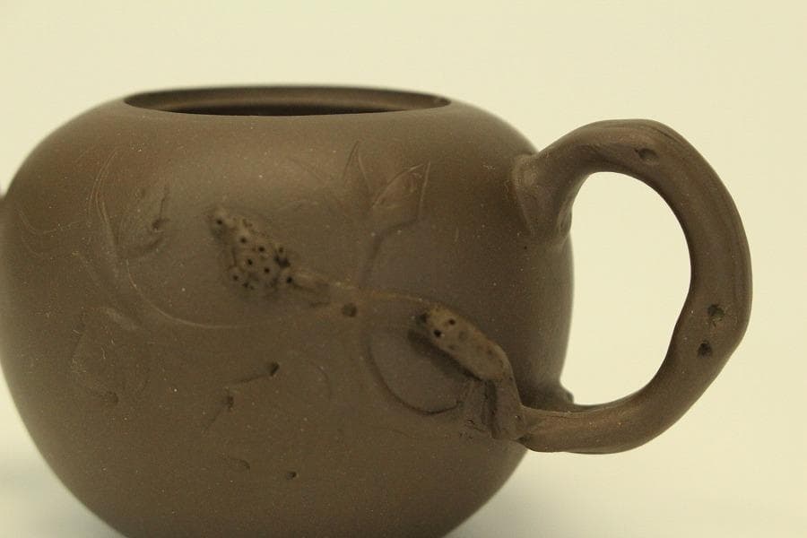 煎茶 紫泥 急須 中国美術(BB463)