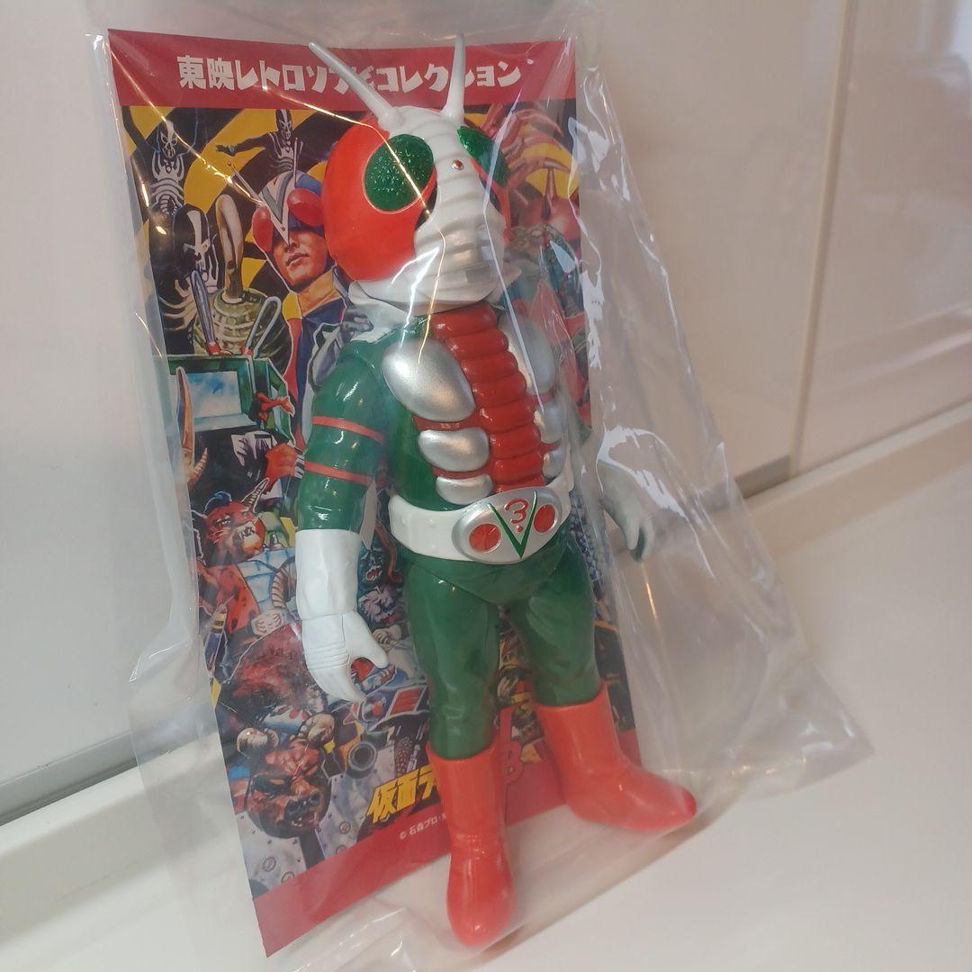 メディコム・トイ×東映レトロソフビ☆ 仮面ライダーV3 (ビニール