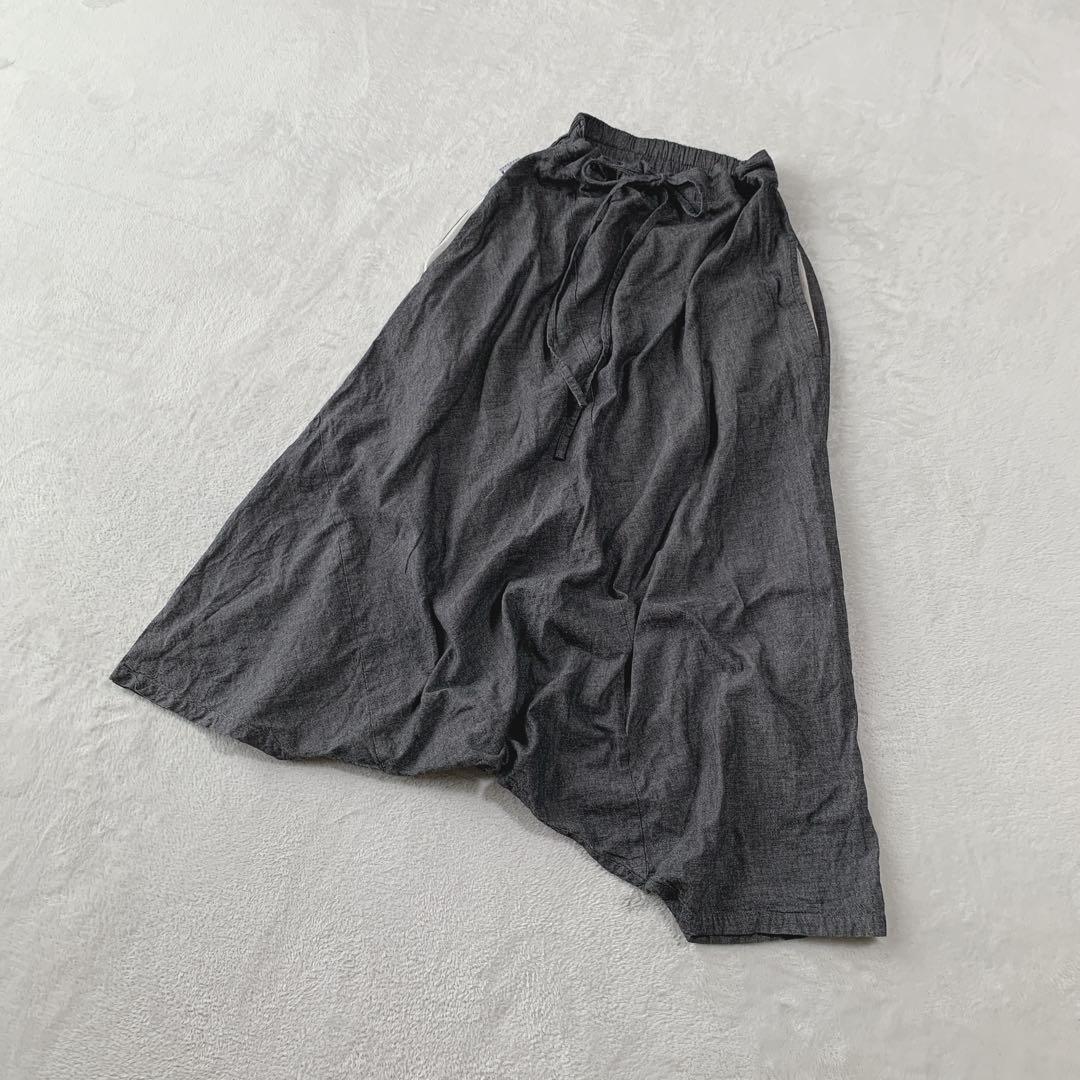 人気 SOU SOU ソウソウ 伊勢木綿 麻 富士 サルエル パンツ 日本製