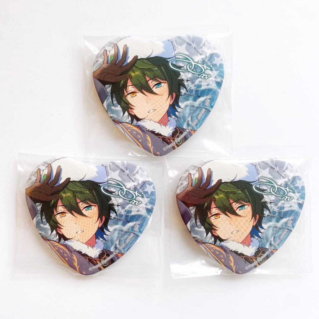 あんスタ 影片みか とるパカ ハート缶バッジ