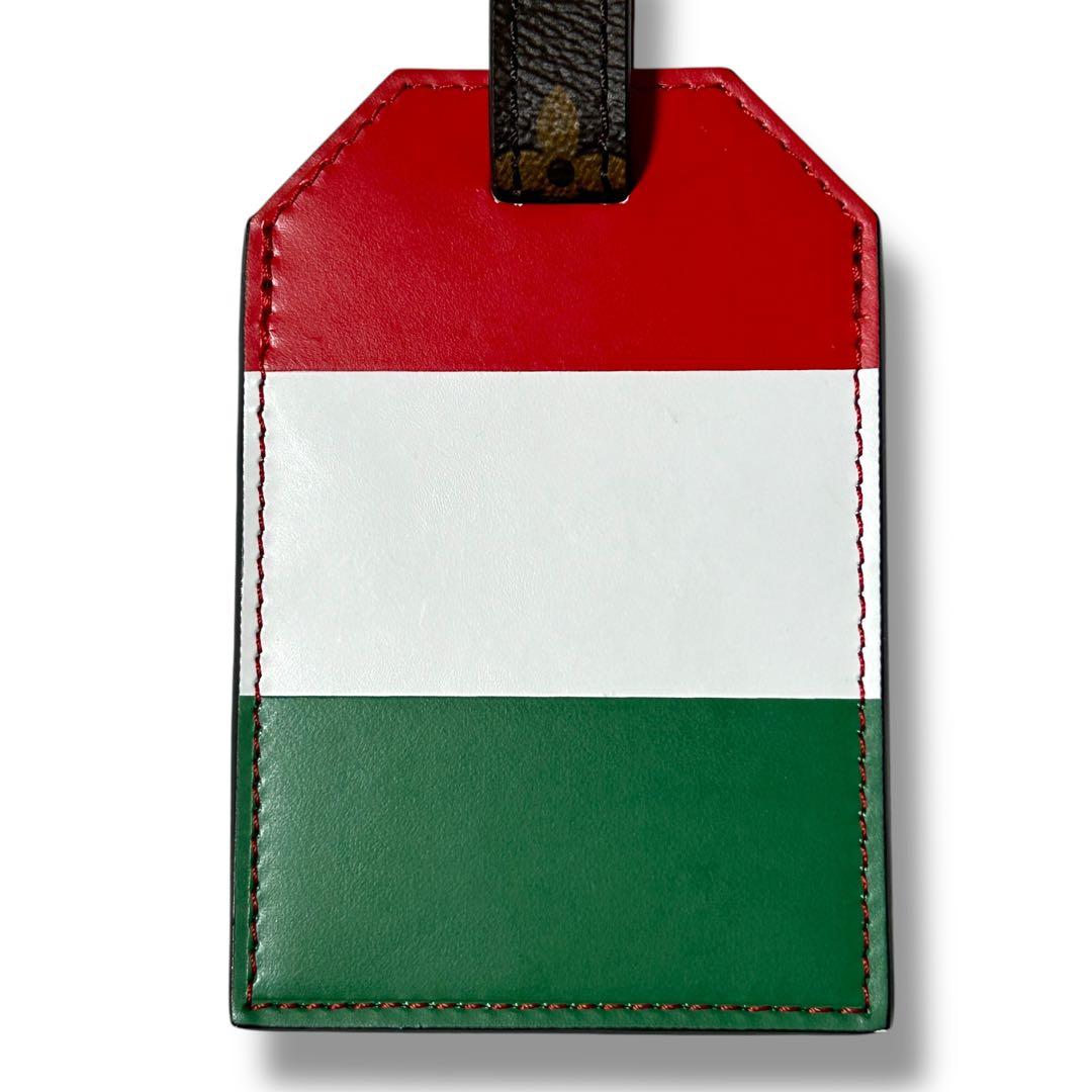 【美品】ルイ・ヴィトン エピ ポルト アドレス ネームタグ モノグラム チャーム