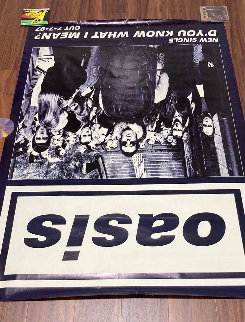 Oasis オアシス D'You Know What 特大ポスター レア 非売品 - メルカリ