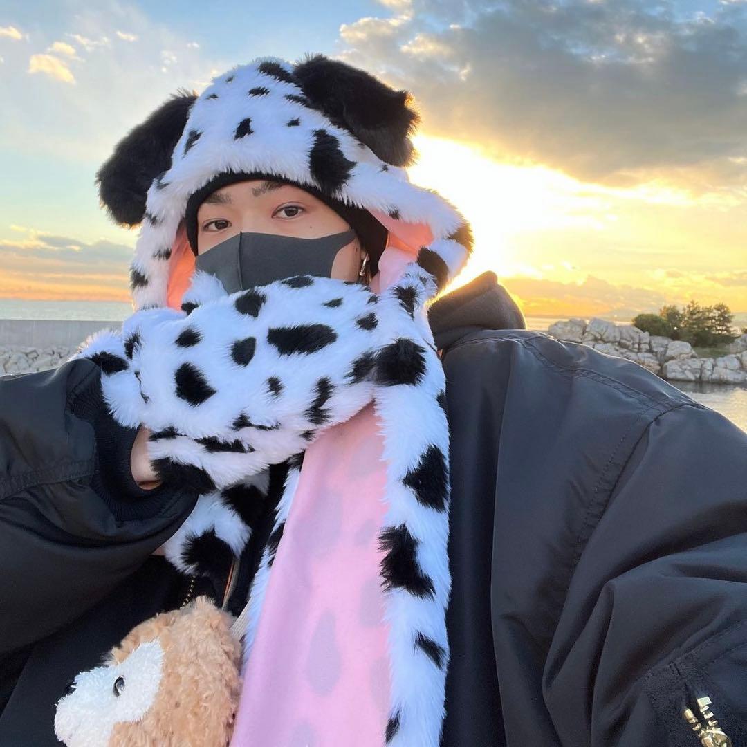 ディズニーマフラーファンキャップ