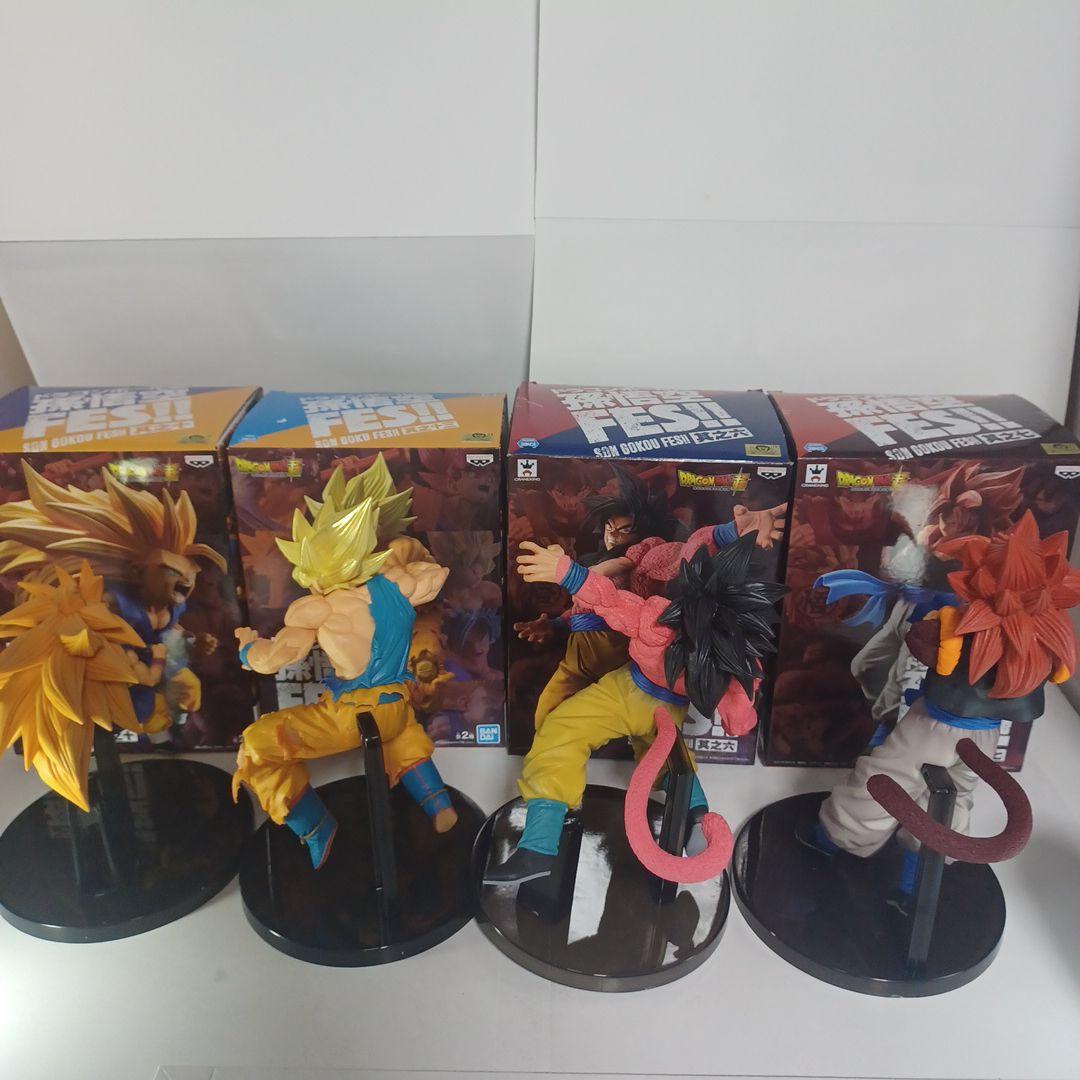 ドラゴンボール超　孫悟空FES　超サイヤ人　孫悟空フィギュア　フェス　ゴジータ