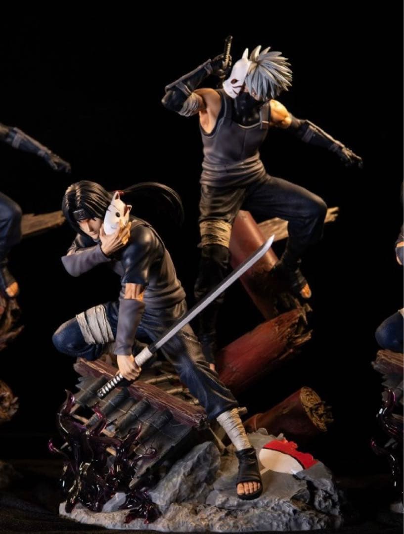 ナルト NARUTO 暗部　イタチカカシ フィギュア ガレージキット