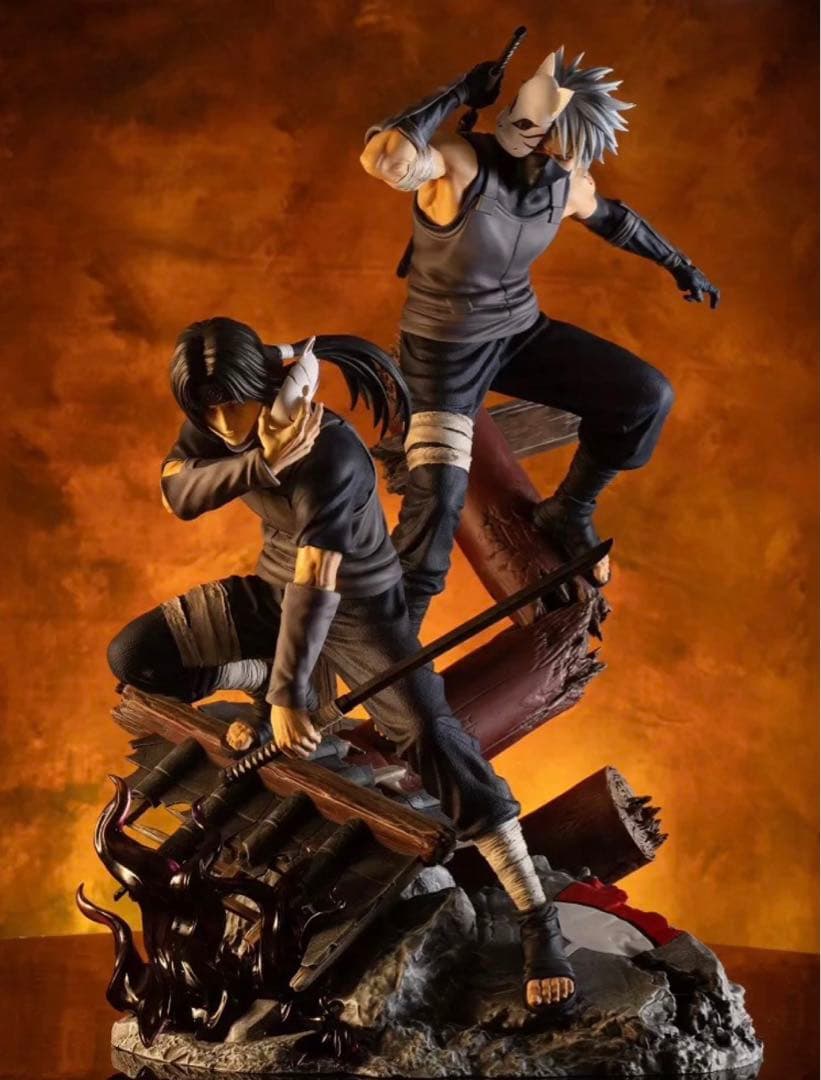 ナルト NARUTO 暗部　イタチカカシ フィギュア ガレージキット